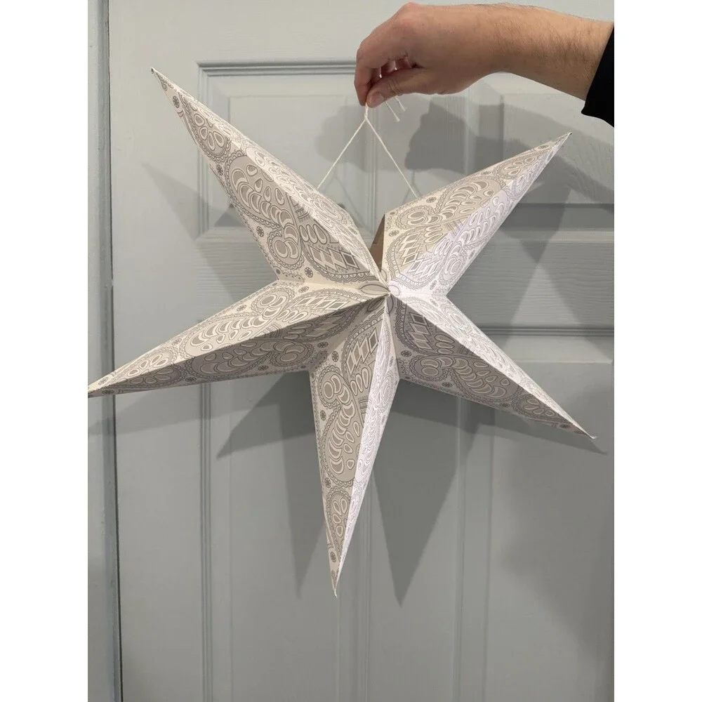 Paper Star Lanterns — LOT OF TEN